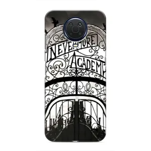 Чохол з дизайном Венздей 2 на Nokia G20 (Ворота Академії Невермор)