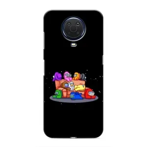 Чехол Амонг Ас для Nokia G20 (AlphaPrint) (Амонг-ас)