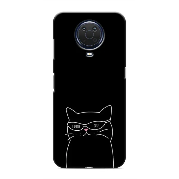 Чохол з принтом «Байдужий кіт» для Nokia G20