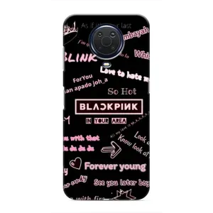 Чехол с музыкальной группой для Nokia G20 (BLACKPINK)