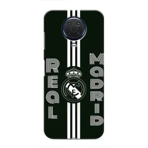 ФК Реал Мадрид чохли для Nokia G20 (AlphaPrint) (чорно білий Реал)