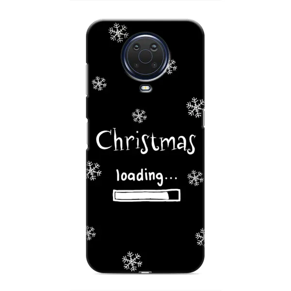 Чехол с принтом «Christmas loading» для Nokia G20