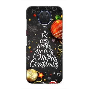 Різдвяні Чохли для Nokia G20 (VPrint) (Ялинка)