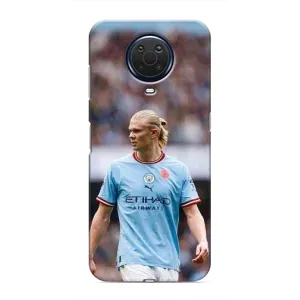 Чохли з футболістом Ерлінг Холанд для Nokia G20 (AlphaPrint) (Ерлинг Холанд)