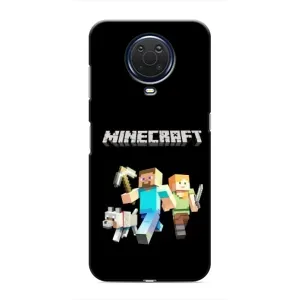 Чохол Майнкрафт на Nokia G20 (AlphaPrint) Minecraft (герої Minecraft)