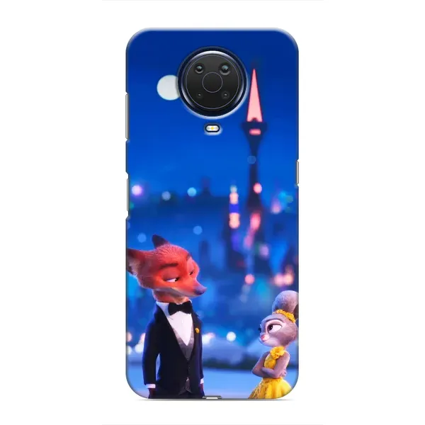 Чохол з принтом «Романтичний вечір Зоотрополіс» для Nokia G20