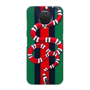 Чехлы ГУЧЧИ для Нокиа G20 (AlphaPrint) (Gucci змия)