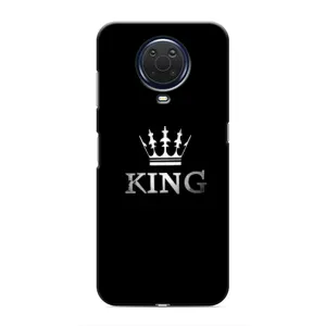 Чехол с Короной Нокиа G20 - (AlphaPrint) (KING)