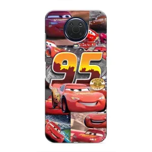 Силіконовий чохол Маквін для Nokia G20 (Колаж Блискавка Маквін)