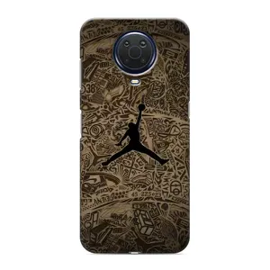 Чехлы для Nokia G20 - с картинкой JORDAN (AlphaPrint) (Logo Jordan)