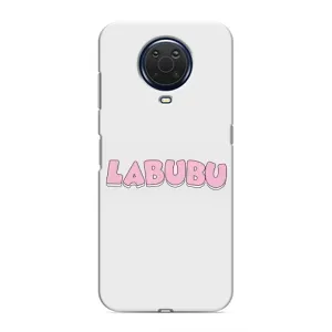 Чехол с Лабубу на Nokia G20 (Лого Лабубу)