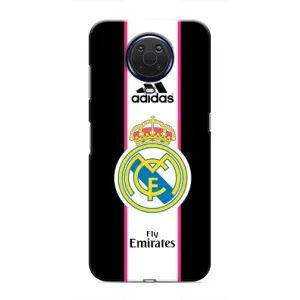 Чехол для Nokia G20 с принтом Реал Мадрид (Лого Real Madrid)