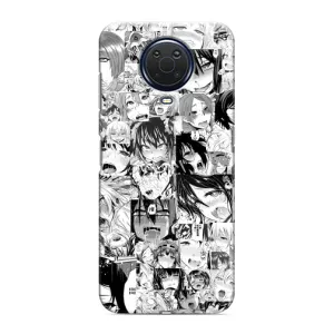 Анимешный чехол для Nokia G20 (Ahegao manga)