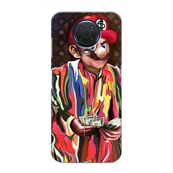 Чехол с принтом «Mario LV» для Nokia G20