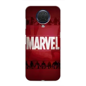 Чехол МАРВЕЛ для Нокиа G20 (AlphaPrint) (MARVEL)