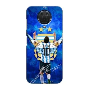 Чохли Мессі для Nokia G20 (AlphaPrint) (Мессі Аргентина)
