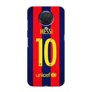 Чохли Мессі для Nokia G20 (AlphaPrint) (Messi Barca 10)