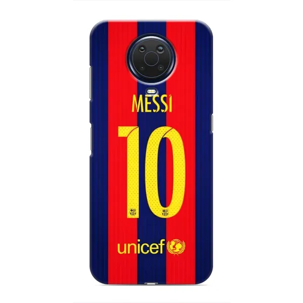 Чехол с принтом «Messi Barca 10» для Nokia G20 Чехол с принтом «Messi Barca 10» для Nokia G20