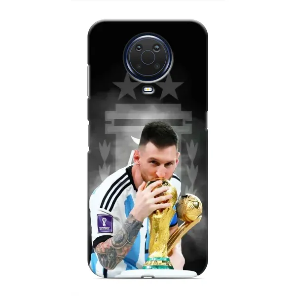 Чохол з принтом «Мессі Чемпіон» для Nokia G20