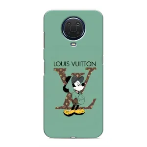 Чохли Луі Вітон для Nokia G20 (AlphaPrint - LOUIS VUITTON) (Міккі Маус LV)