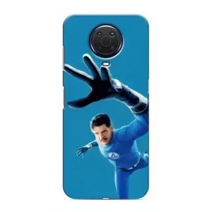 Чохол з принтом Фантастична четвірка для Nokia G20 (Містер Фантастік супергерой)