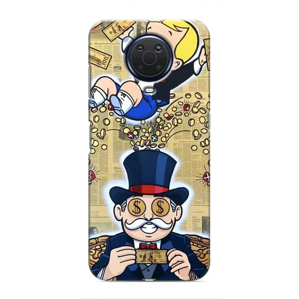 Чехол с принтом «Монополия Мен» для Nokia G20