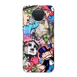 Чехлы с крутыми принтами для Nokia G20 - (PREMIUMPrint) (Monopoly man)