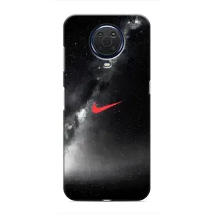 Чохол для Nokia G20 - з принтом Найк (AlphaPrint) (Найк червоний)