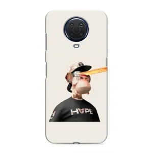 Чохли з Мавпами NFT для Nokia G20 (AlphaPrint) (мавпа NFT в окулярах)