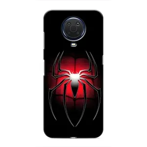 Чехол с человеком пауком для Nokia G20 - (AlphaPrint) (Паук марвел)