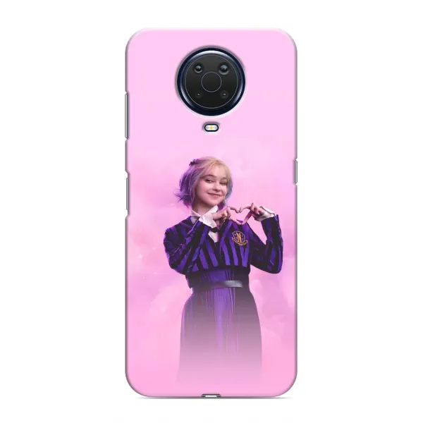Чохол з принтом «Яскрава Енід Венздей» для Nokia G20