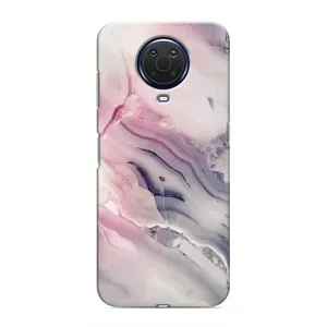 Мраморний чехол на Nokia G20 (VPrint) (Пурпурний Мрамор)