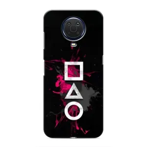 Чохол Гра в кальмара для Nokia G20 (Символи Гра кальмара)