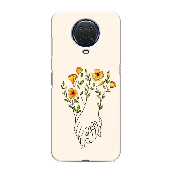 Чехол с принтом «Руки любви» для Nokia G20 Чехол с принтом «Руки любви» для Nokia G20