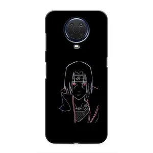 Чохли на тему: Ітачи Учіха для Nokia G20 (AlphaPrint) (силует Ітачі)