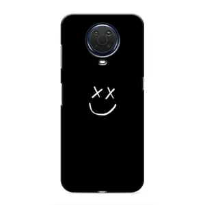 Чехол для Нокиа G20 - (AlphaPrint) с печатью (ТОП продаж) (Смайл)