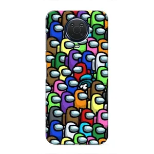 Чехол Амонг Ас для Nokia G20 (AlphaPrint) (Убит)
