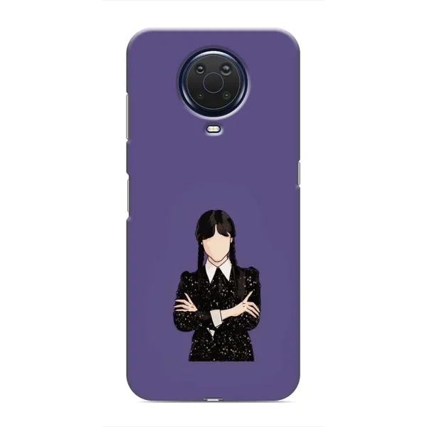 Чехол с принтом «Уэнздей в черном» для Nokia G20