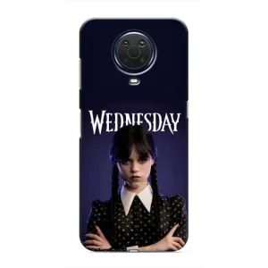 Силиконовый чехол с картинкой для Nokia G20 (Wednesday)