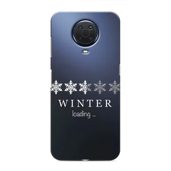 Чехол с принтом «Winter loading» для Nokia G20