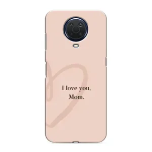 Чехол с принтом «Сердце маме» для Nokia G20
