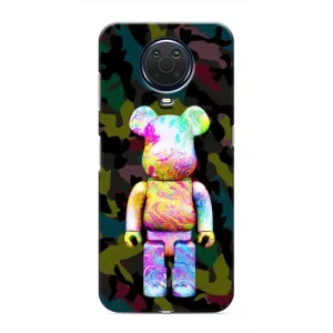 Чехлы для Nokia G20 - Bearbrick Louis Vuitton (PREMIUMPrint) (Яркий Bearbrick)
