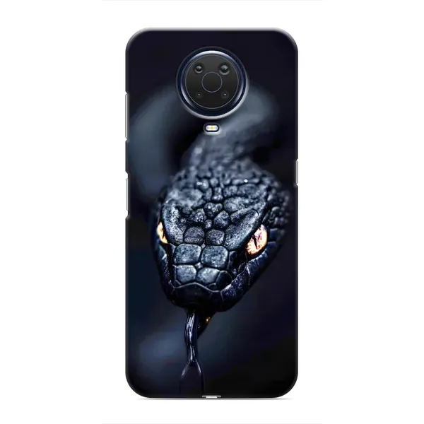 Чохол з принтом «Чорна змія» для Nokia G20