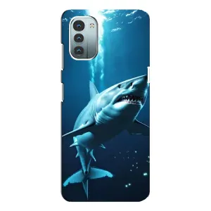 Чохол з картинкою 'Хижаки' для Nokia G21 (Акула під водою)