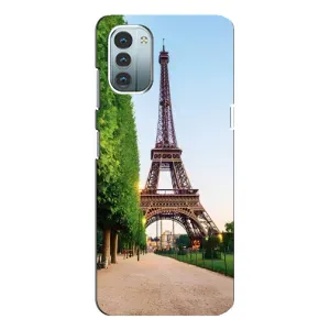 Чохол Ейфелева Вежа Nokia G21 - (AlphaPrint) (Дорога до Парижу)