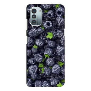 Чехлы с Фруктами для Nokia G21 (VPrint) (Ежевика)