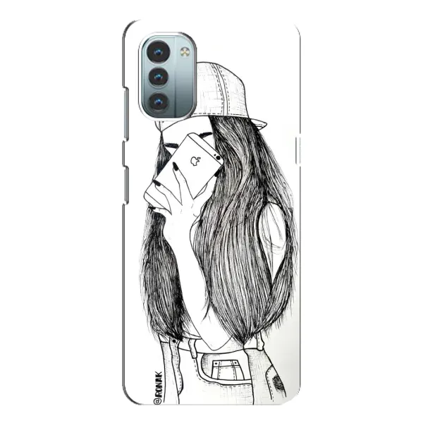 Чохол з принтом «Фото дівчини» для Nokia G21