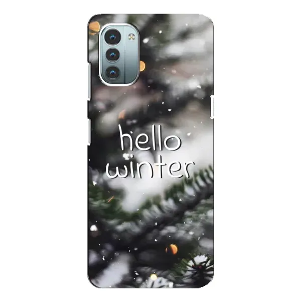 Чохол з принтом «Hello winter» для Nokia G21