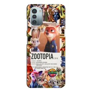 Чехол Зоотрополіс на Nokia G21 (Постер Зверополис)