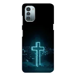 Християнські Чохли для Nokia G21 (AlphaPrint) (Хрест і місто)